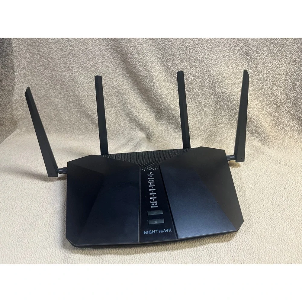 Netgear Nighthawk AX5 AX4200 5-Stream WiFi 6 Router RAX42 Black - Picture 4 of 8